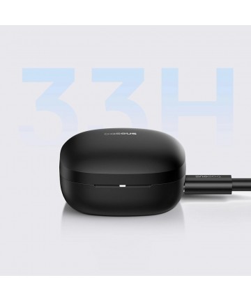 Baseus Bowie E19 TWS In-Ear Wireless Headphones - Black