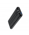 Powerbank Choetech B654 10000mAh 22.5W USB-A / USB-C / micro USB with built-in USB-C / Lightning cable - black