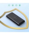 Powerbank Choetech B654 10000mAh 22.5W USB-A / USB-C / micro USB with built-in USB-C / Lightning cable - black