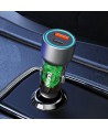 Dudao R4T 25W USB-A / USB-C Car Charger - Gray