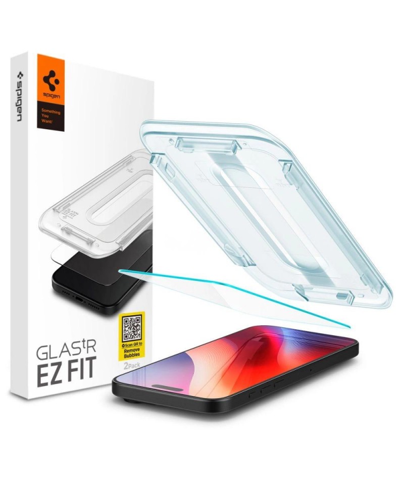 Spigen Glas.tR EZ Fit Tempered Glass for iPhone 16 Pro Max