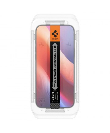 Spigen Glas.tR EZ Fit Tempered Glass for iPhone 16 Pro Max