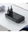 Acefast A100 65W GaN 2 USB-C+ USB-A Charger Ultra Slim - Black