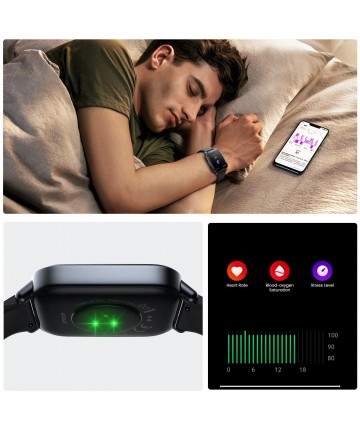 Joyroom Fit-Life JR-FT3S smartwatch with call answering function - gray
