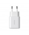 Joyroom JR-TCF20 USB-C PD 20W network charger - white + USB-C / USB-C cable 1m