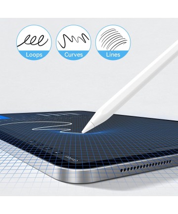 Joyroom JR-X15 active stylus 130mAh USB-C - white