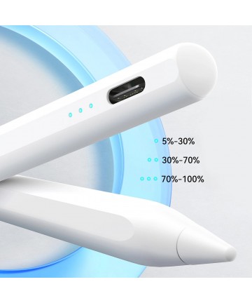 Joyroom JR-X15 active stylus 130mAh USB-C - white