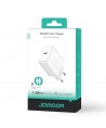 Joyroom JR-TCF24 USB-C PD 30W QC SFC network charger - white + 1m USB-C cable