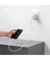 Joyroom JR-TCF24 USB-C PD 30W QC SFC network charger - white + 1m USB-C cable