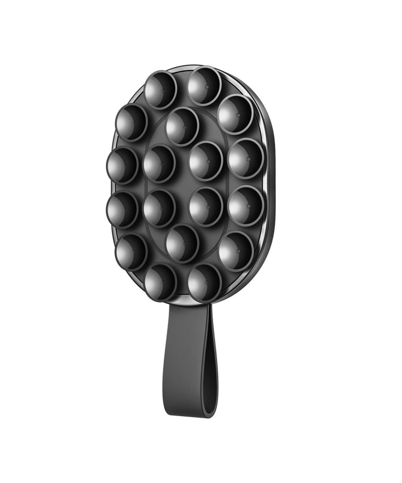 Joyroom JR-ZS393-S magnetic holder with suction cups for 4.7-7" phone - black