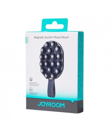 Joyroom JR-ZS393-S magnetic holder with suction cups for 4.7-7" phone - black