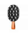Joyroom JR-ZS393-S magnetic holder with suction cups for 4.7-7" phone - black and orange