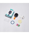 Joyroom JR-ZS393-S magnetic holder with suction cups for 4.7-7" phone - black and orange