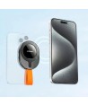 Joyroom JR-ZS393-S magnetic holder with suction cups for 4.7-7" phone - black and orange