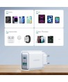 Joyroom JR-TCF15 network charger USB-C / USB-A 30W - white