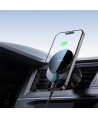 Joyroom JR-ZS409 magnetic holder with 15W inductive charger for car air vent - black