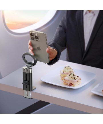 Joyroom JR-ZS413 magnetic travel stand for 4.7-7.0" phone - black
