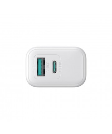 Joyroom JR-TCF21 network charger USB-C / USB-A 20W PD / QC 3.0 - white