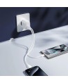 Joyroom JR-TCF21 network charger USB-C / USB-A 20W PD / QC 3.0 - white