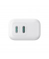Joyroom JR-TCF12 mains charger 2x USB-C 20W PD / QC 3.0 - white