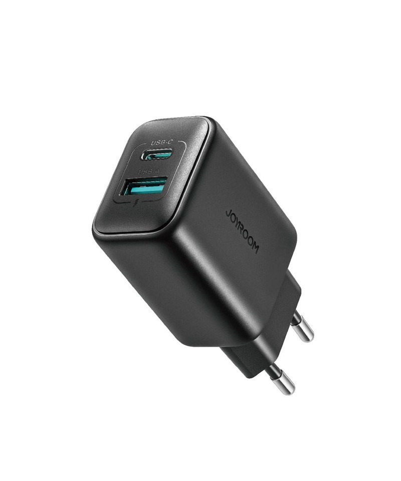 Joyroom JR-TCF13 network charger USB-C / USB-A 25W SFC / PPS / PD - black