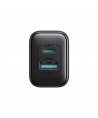 Joyroom JR-TCF13 network charger USB-C / USB-A 25W SFC / PPS / PD - black
