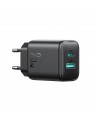 Joyroom JR-TCF13 network charger USB-C / USB-A 25W SFC / PPS / PD - black