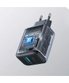 Joyroom JR-TCF13 network charger USB-C / USB-A 25W SFC / PPS / PD - black