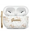 Guess GUA2PG4GPH AirPods 1/2 cover white/white 4G Hook