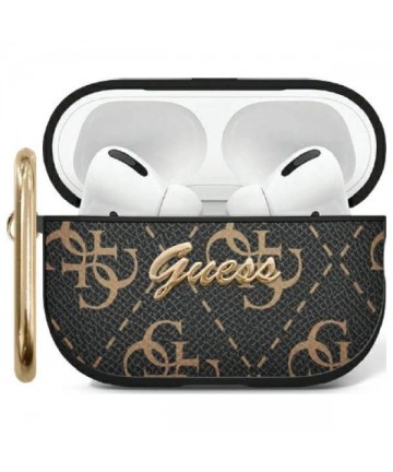 Guess GUAP2PG4GPK AirPods Pro 2 (2022/2023) cover black/black 4G Hook