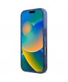 Guess GUHMP16XH4PYEEB iPhone 16 Pro Max 6.9" blue/blue hardcase IML Peony On 4G Background MagSafe