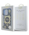 Guess GUHMP16XH4PYEEB iPhone 16 Pro Max 6.9" blue/blue hardcase IML Peony On 4G Background MagSafe