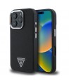 Guess GUHMP16XPGTSPSK iPhone 16 Pro Max 6.3" black/black hardcase Grained Triangle MagSafe