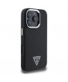 Guess GUHMP16XPGTSPSK iPhone 16 Pro Max 6.3" black/black hardcase Grained Triangle MagSafe