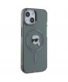Karl Lagerfeld KLHMP15SHLSKIK iPhone 15 6.1" black/black hardcase IML Metal Karl Head MagSafe