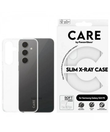 CARE by PanzerGlass Slim X-Ray Case Sam S24 FE S721 Clear/Transparent 1963