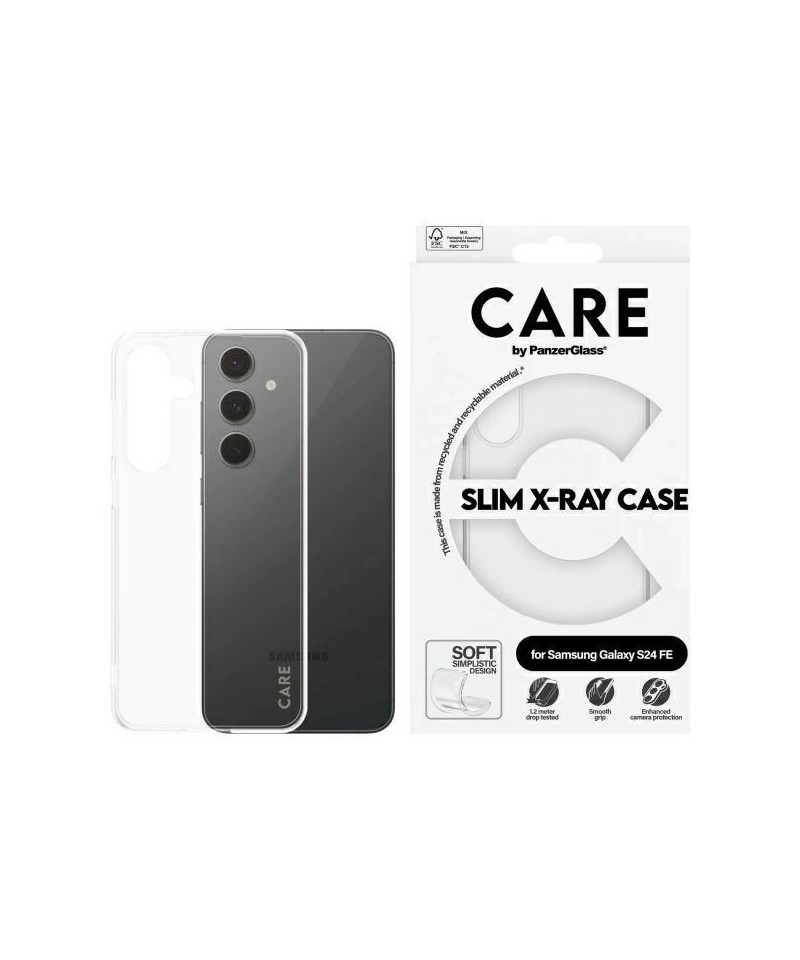 CARE by PanzerGlass Slim X-Ray Case Sam S24 FE S721 Clear/Transparent 1963