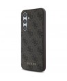 Guess GUHCS24FEG4GFBR S24 FE S721 brown/brown hardcase 4G Metal Gold Logo