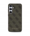 Guess GUHCS24FEG4GFBR S24 FE S721 brown/brown hardcase 4G Metal Gold Logo