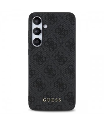 Guess GUHCS24FEG4GFGR S24 FE S721 gray/gray hardcase 4G Metal Gold Logo
