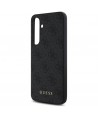 Guess GUHCS24FEG4GFGR S24 FE S721 gray/gray hardcase 4G Metal Gold Logo