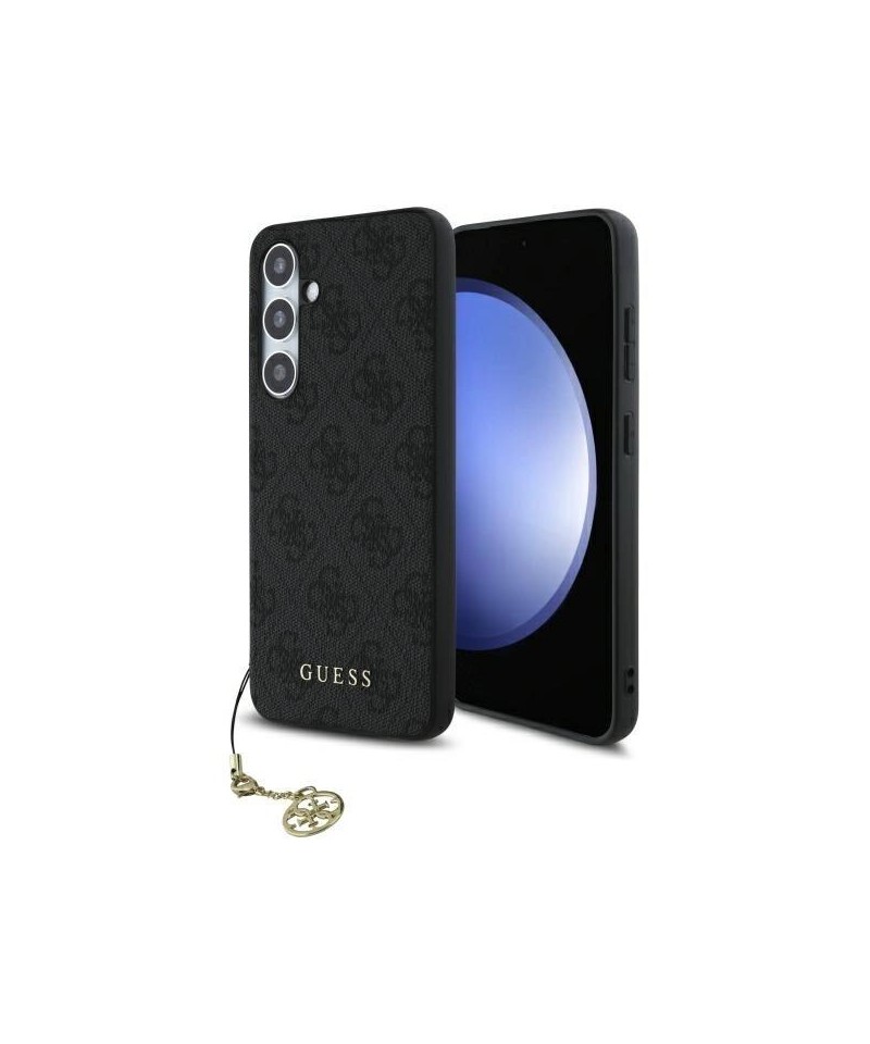 Guess GUHCS24FEGF4GGR S24 FE S721 gray/gray hardcase 4G Charms Collection