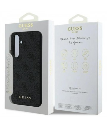 Guess GUHCS24FEGF4GGR S24 FE S721 gray/gray hardcase 4G Charms Collection