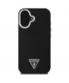 Guess GUHMP16MPGTSPSK iPhone 16 Plus 6.7" black/black hardcase Grained Triangle MagSafe