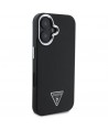 Guess GUHMP16MPGTSPSK iPhone 16 Plus 6.7" black/black hardcase Grained Triangle MagSafe