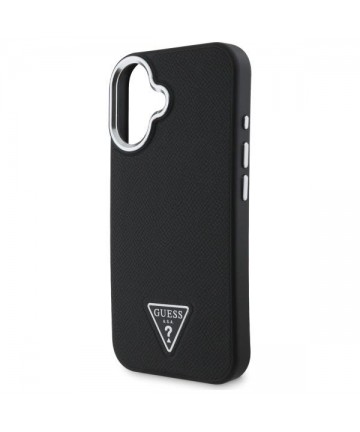 Guess GUHMP16MPGTSPSK iPhone 16 Plus 6.7" black/black hardcase Grained Triangle MagSafe