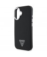 Guess GUHMP16MPGTSPSK iPhone 16 Plus 6.7" black/black hardcase Grained Triangle MagSafe