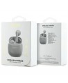 Guess Bluetooth headphones GUTWSJ14ESGE TWS + docking station taupe Printed Classic Logo