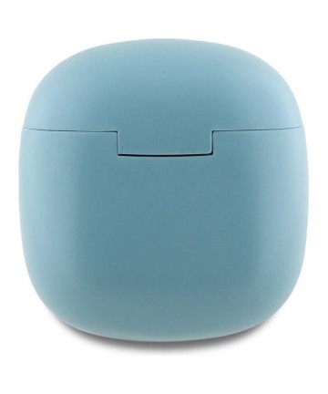 Guess Bluetooth headphones GUTWSJ14ESGQ TWS + docking station turquoise/turquoise Printed Classic Logo