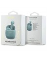 Guess Bluetooth headphones GUTWSJ14ESGQ TWS + docking station turquoise/turquoise Printed Classic Logo